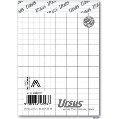 Ursus, Heft + Block, Notizblock (A7, Kariert) Ursus, Heft + Block, Notizblock (A7, Kariert)
