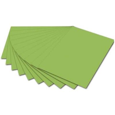 Folia, Bastelpapier, Fotokarton, (B)500 x (H)700 mm, 300 g/qm, hellgrn (300 g/m², 10x) Folia, Bastelpapier, Fotokarton, (B)500 x (H)700 mm, 300 g/qm, hellgrn (300 g/m², 10x)