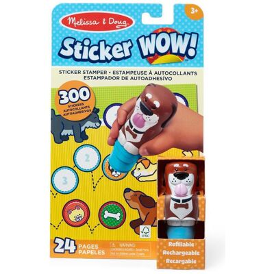 Melissa & Doug Sticker Wow! Sticker Stamper & Activity Pad - Hund Melissa & Doug Sticker Wow! Sticker Stamper & Activity Pad - Hund