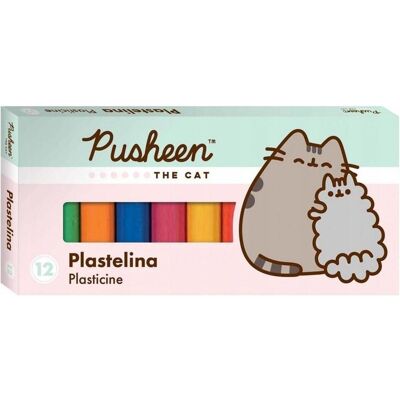 Majewski, Modelliermasse, Plastilin 12 Farben Pusheen BAMBINO Majewski, Modelliermasse, Plastilin 12 Farben Pusheen BAMBINO
