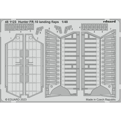 Eduard Hunter FR.10 landing flaps 1/48 AIRFIX Eduard Hunter FR.10 landing flaps 1/48 AIRFIX