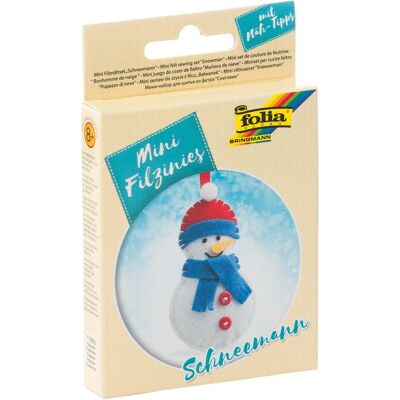 Magni Mini Filzinies 14teilig Schneemann Magni Mini Filzinies 14teilig Schneemann