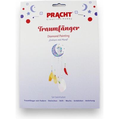 Pracht Diamond Painting Traumfänger Einhorn mit Mond Pracht Diamond Painting Traumfänger Einhorn mit Mond