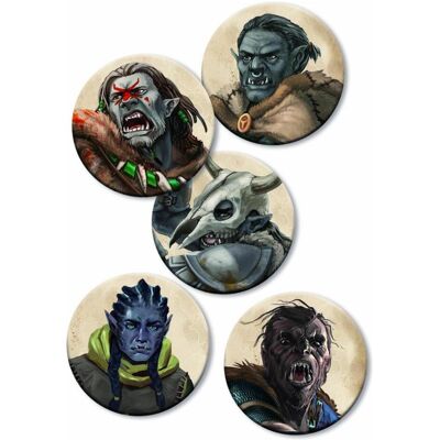 Ulisses Spiele, Marker, DSA5 - Acrylmarker-Set - Hauer & Schwarzer Pelz (28x) Ulisses Spiele, Marker, DSA5 - Acrylmarker-Set - Hauer & Schwarzer Pelz (28x)