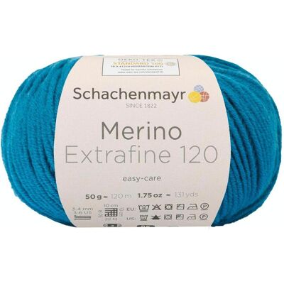 Schachenmayr ca. 120 m 00169 petrol 50 g, Garn + Wolle, Grün Schachenmayr ca. 120 m 00169 petrol 50 g, Garn + Wolle, Grün