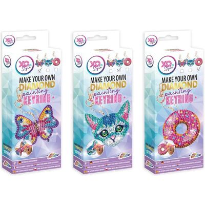 Moxy Diamantmalerei Schlüsselanhänger - Donut - Schlüsselanhänger Moxy Diamantmalerei Schlüsselanhänger - Donut - Schlüsselanhänger