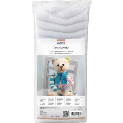 Glorex Bastelwatte weiss 250g Glorex Bastelwatte weiss 250g