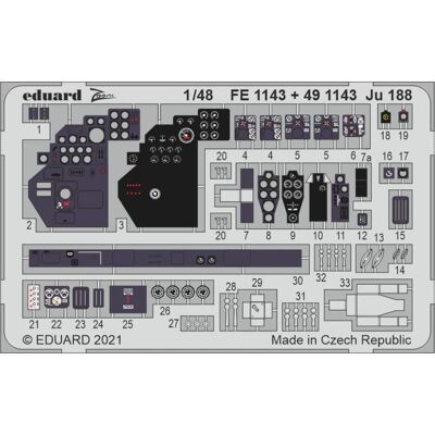 Eduard Ju 188 1/48 for REVELL Eduard Ju 188 1/48 for REVELL