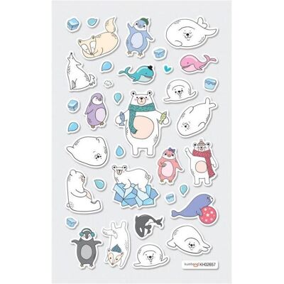 Kolorowe Baloniki, Sticker, Kleine arktische Miniaufkleber (36 Sticker) Kolorowe Baloniki, Sticker, Kleine arktische Miniaufkleber (36 Sticker)