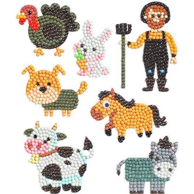 Pracht Diamond Painting Sticker Landleben Pracht Diamond Painting Sticker Landleben