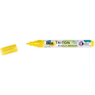 Kreul, Marker, Triton Acrylic Marker Medium echtgelb hell (1x) Kreul, Marker, Triton Acrylic Marker Medium echtgelb hell (1x)