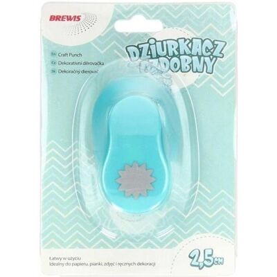 Brewis, Stanzer, Dekorativer Locher - Blume 2,5cm MIX Brewis, Stanzer, Dekorativer Locher - Blume 2,5cm MIX