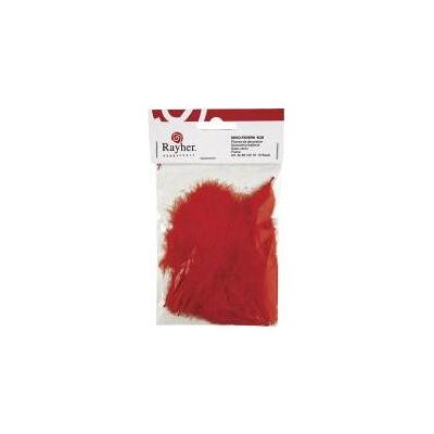 Rayher Deko-Feder, rot, 10 Stück Rayher Deko-Feder, rot, 10 Stück