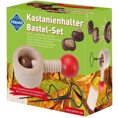 Pebaro Kastanien Halter plus Bohrer Pebaro Kastanien Halter plus Bohrer