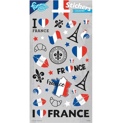 Totum, Sticker, Aufkleberbogen Frankreich Totum, Sticker, Aufkleberbogen Frankreich
