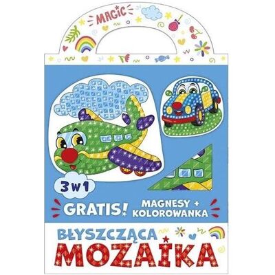 Teka Glänzendes 3in1-Mosaik - Flugzeug und Auto Teka Glänzendes 3in1-Mosaik - Flugzeug und Auto