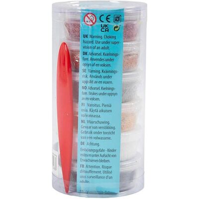 Foam Clay, Modelliermasse, , metallic, brown harmony, 84 g, 6x14 g/ 1 pack Foam Clay, Modelliermasse, , metallic, brown harmony, 84 g, 6x14 g/ 1 pack