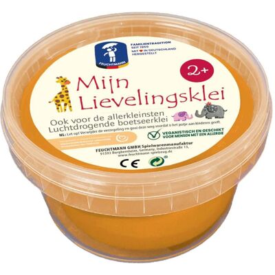 Feuchtmann, Modelliermasse, My Favourite Clay - orange, 500gr. Feuchtmann, Modelliermasse, My Favourite Clay - orange, 500gr.