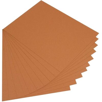 Folia, Bastelpapier, Tonpapier, (B)500 x (H)700 mm, 130 g/qm, rehbraun (130 g/m², 10x) Folia, Bastelpapier, Tonpapier, (B)500 x (H)700 mm, 130 g/qm, rehbraun (130 g/m², 10x)