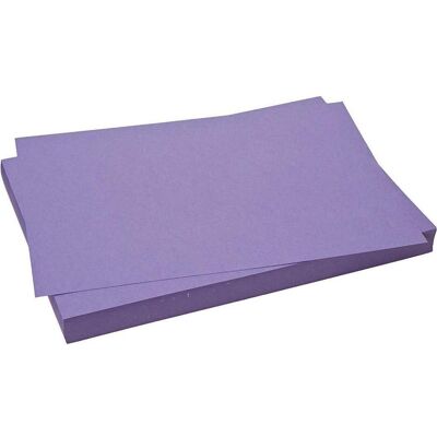 Folia, Bastelpapier, Fotokarton, (B)500 x (H)700 mm, 300 g/qm, flieder (300 g/m², 10x) Folia, Bastelpapier, Fotokarton, (B)500 x (H)700 mm, 300 g/qm, flieder (300 g/m², 10x)