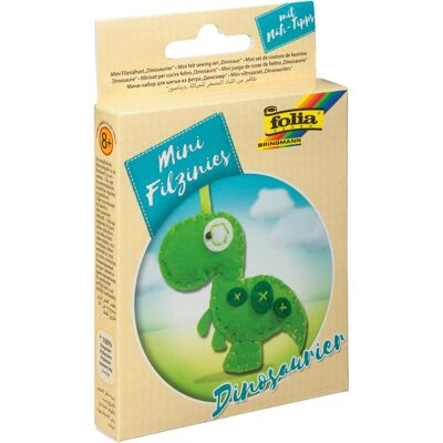 Magni Mini Filznähset Dino 12-teilig, Handarbeitsset, Grün Magni Mini Filznähset Dino 12-teilig, Handarbeitsset, Grün