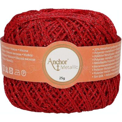 Anchor Artiste Metallic 25 g 00318 25 g, Garn + Wolle, Mehrfarbig Anchor Artiste Metallic 25 g 00318 25 g, Garn + Wolle, Mehrfarbig