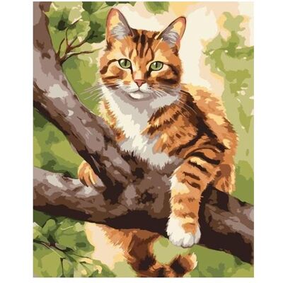 Norimpex Malen nach Zahlen - Jäger im Baum 40x50cm Norimpex Malen nach Zahlen - Jäger im Baum 40x50cm