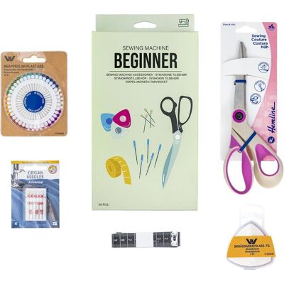 Brother Beginner Accessory Sewing Box 50 Parts, Nähzubehör, Mehrfarbig Brother Beginner Accessory Sewing Box 50 Parts, Nähzubehör, Mehrfarbig