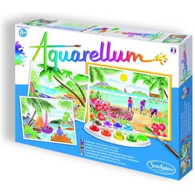 Sentosphere Aquarellum Gm 3T Paysages Tropicaux Sentosphere Aquarellum Gm 3T Paysages Tropicaux