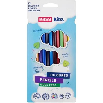 Spokey, Malstifte, Dreieckige Buntstifte 12 Farben EASY (12x) Spokey, Malstifte, Dreieckige Buntstifte 12 Farben EASY (12x)