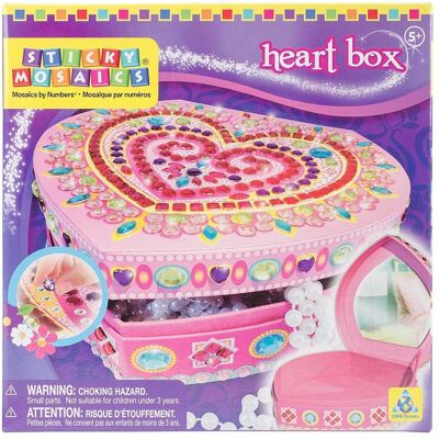 Invento Sticky Mosaics Herz Box - Kreativset Invento Sticky Mosaics Herz Box - Kreativset