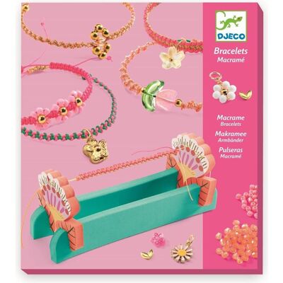 Djeco Makramee-Armbänder Rosa Djeco Makramee-Armbänder Rosa