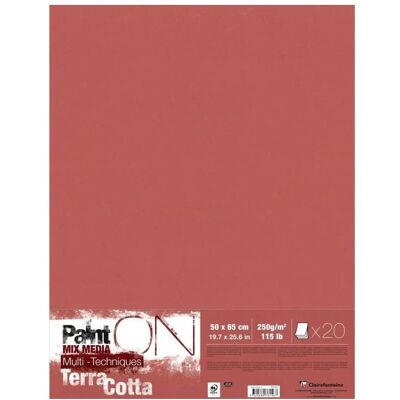 Clairefontaine, Bastelpapier, Mal- und Zeichenkarton (250 g/m², 10x) Clairefontaine, Bastelpapier, Mal- und Zeichenkarton (250 g/m², 10x)