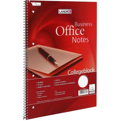 Landré, Heft + Block, A4+ Collegeblock (A4+, Kariert, Kein Einband) Landré, Heft + Block, A4+ Collegeblock (A4+, Kariert, Kein Einband)