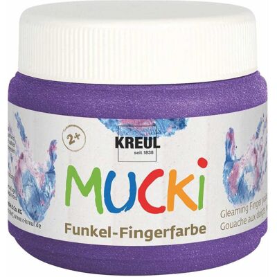 Kreul, Künstlerfarbe + Bastelfarbe, Mucki Funkel-Fingerfarbe (150 ml) Kreul, Künstlerfarbe + Bastelfarbe, Mucki Funkel-Fingerfarbe (150 ml)
