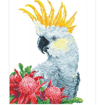Diamond Dotz Diamond Painting White Cockatoo Warathas Diamond Dotz Diamond Painting White Cockatoo Warathas
