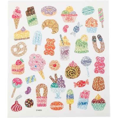 Creativ Company, Sticker, Glitzersticker (1 Sticker) Creativ Company, Sticker, Glitzersticker (1 Sticker)