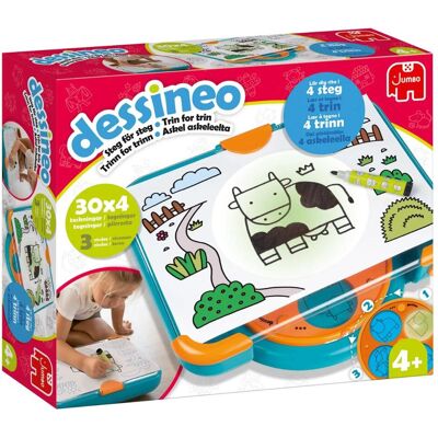 Jumbo - Dessineo - Learn to draw (Nordics) (19898) Jumbo - Dessineo - Learn to draw (Nordics) (19898)