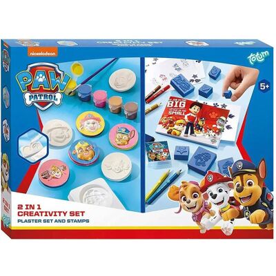 Totum 2in1 PAW Patrol Gipsabdruck- und Stempel-Bastelset Totum 2in1 PAW Patrol Gipsabdruck- und Stempel-Bastelset