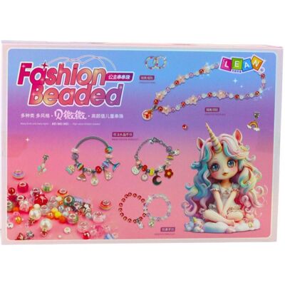 Lean Toys DIY Schmuck Armband Perlen Anhänger Herstellungsset Lean Toys DIY Schmuck Armband Perlen Anhänger Herstellungsset
