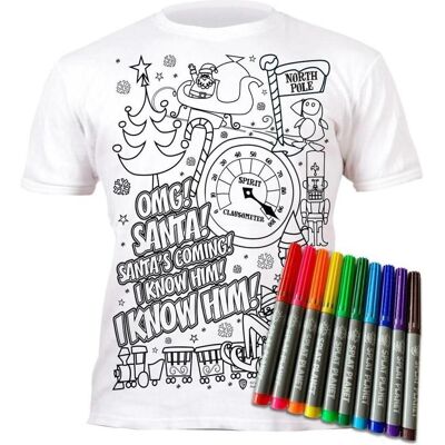 Planet T-Shirt zum mehrfachen Ausmalen der Elfen 5-6 Planet T-Shirt zum mehrfachen Ausmalen der Elfen 5-6