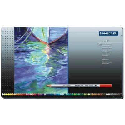 Staedtler Malstifte, karat aquarell 125 Wasservermalbare Farbstifte (60x) Staedtler Malstifte, karat aquarell 125 Wasservermalbare Farbstifte (60x)
