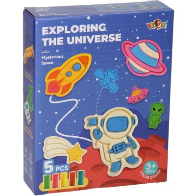 Lobbes Space Clay Set - 5 Farben Ton Lobbes Space Clay Set - 5 Farben Ton