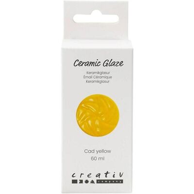 Creativ Company, Modelliermasse, Versiegelung 984 - 1101 °C, 60 ml, Gelb Creativ Company, Modelliermasse, Versiegelung 984 - 1101 °C, 60 ml, Gelb