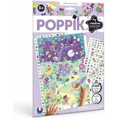 Poppik, Sticker, Sticker Kreativ Poster Feen (150 Sticker) Poppik, Sticker, Sticker Kreativ Poster Feen (150 Sticker)