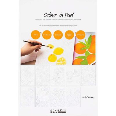 Creativ Company, Bastelpapier, Aquarellpapier A4, 300 g/m², 20 Blatt (300 g/m², 20x) Creativ Company, Bastelpapier, Aquarellpapier A4, 300 g/m², 20 Blatt (300 g/m², 20x)