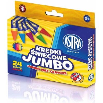 Astra, Malstifte, Wachs Jumbo 24 Stück (24x) Astra, Malstifte, Wachs Jumbo 24 Stück (24x)