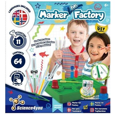 Science4you Marker Factory Non-scented (40326) Science4you Marker Factory Non-scented (40326)