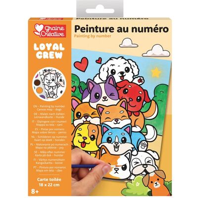 Creative Malen nach Zahlen für Kinder 8+ Hunde Creative Malen nach Zahlen für Kinder 8+ Hunde
