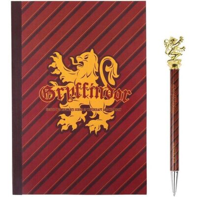 Cerda, Heft + Block, HARRY POTTER - Set Papeterie Gryffondor - Bloc-notes + Stylo - 2 Pc Cerda, Heft + Block, HARRY POTTER - Set Papeterie Gryffondor - Bloc-notes + Stylo - 2 Pc